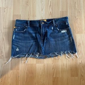 Y2K Mini Denim Skirt